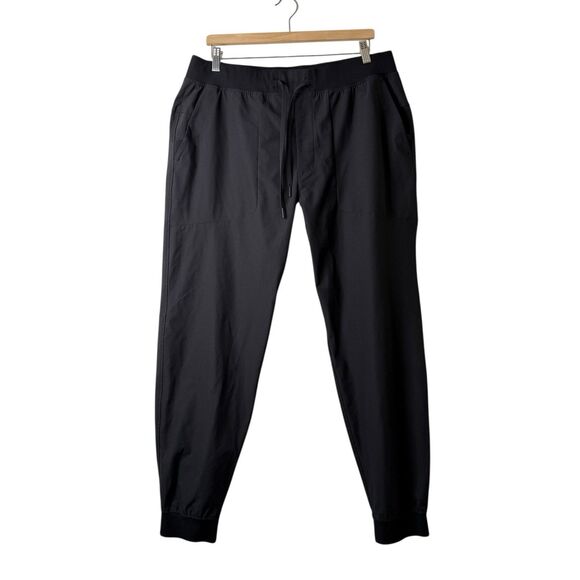 Lululemon ABC Jogger Mens XXL Black Warpstreme Sweat-Wicking Stretch On The Move - Picture 1 of 10